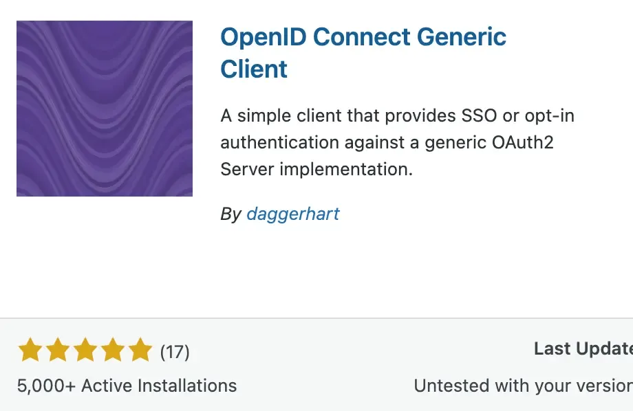 OpenID Connect Generic