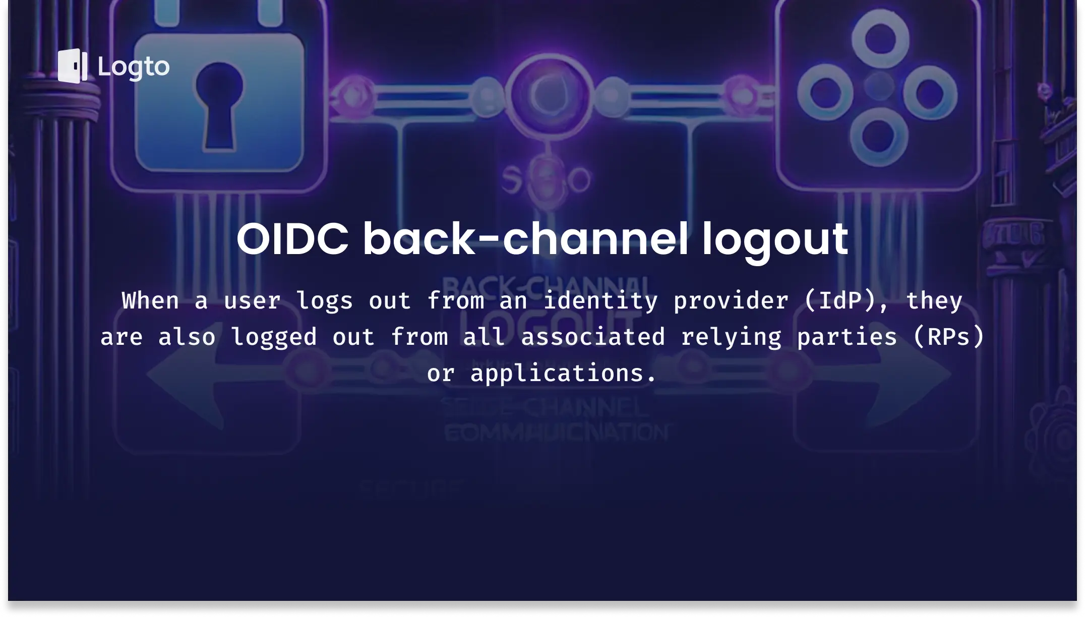 Understanding OIDC back-channel logout · Logto blog