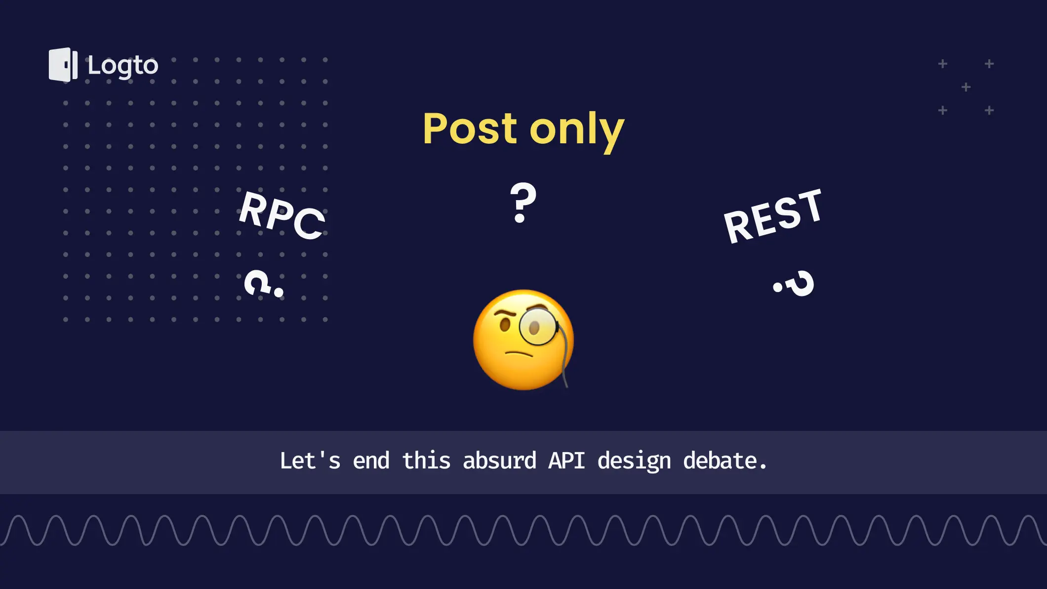 POST だけ？こんな馬鹿げた API デザインの議論を終わらせよう · Logto ブログ