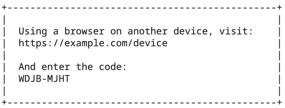 Device code display device UI.png