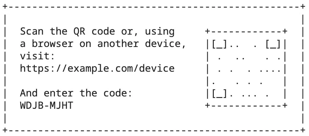 Device code display device UI with QR code.png